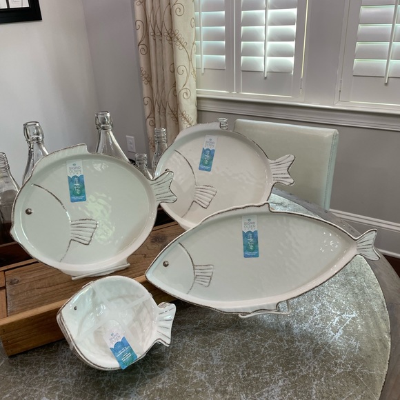 Sigrid Olsen Dining Sigrid Olsen Puffer Fish Plate Mackerel Serving